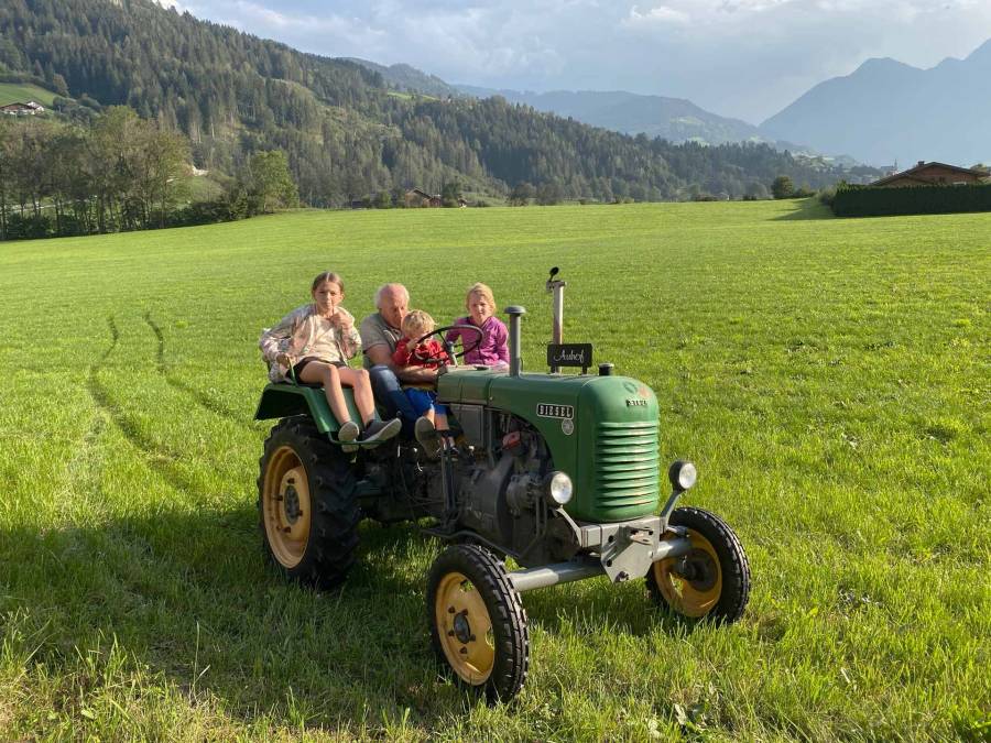Biolandwirtschaft in der Auhofalm
